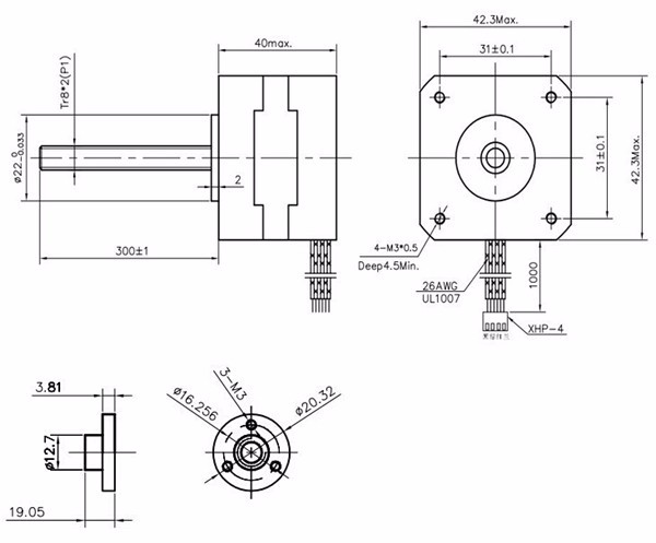 JKM-NEMA17-42mm-Two-Phase-Hybrid-Linear-Stepper-Motor-40mm-Length-For-CNC-Router-1011710