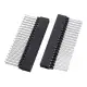 5pcs 2x20 PIN Double Row Straight Female Pin Header 2.