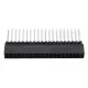 5pcs 2x20 PIN Double Row Straight Female Pin Header 2.
