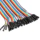 40pcs 20cm Female to Female Jumper Cable Dupont Wire