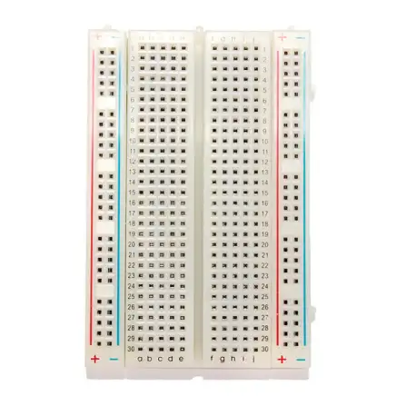 3Pcs 8.5x5.5cm 400 Tie Points 400 Holes Solderless Breadboard