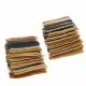 AOQDQDQD® 3120pcs 156 Values 1 ohm to 10M ohm 1/4W 1% Metal