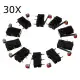 30Pcs KW12-3 Micro Limit Switch With Roller Lever 5A 125V