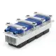 Quad Core TEC1-12706 Thermoelectric Peltier Cooling Equipment