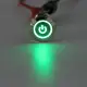 5 Pin 19mm LED Silver Steel Push Button Latching Power Switch