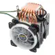 CPU Cooler 6 Heatpipe 4-Pin RGB 2x Cooling Fan For Intel