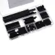 120pcs 4Pin-40Pin 2.54mm Pitch Straight Single Row PCB Board