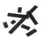 120pcs 4Pin-40Pin 2.54mm Pitch Straight Single Row PCB Board