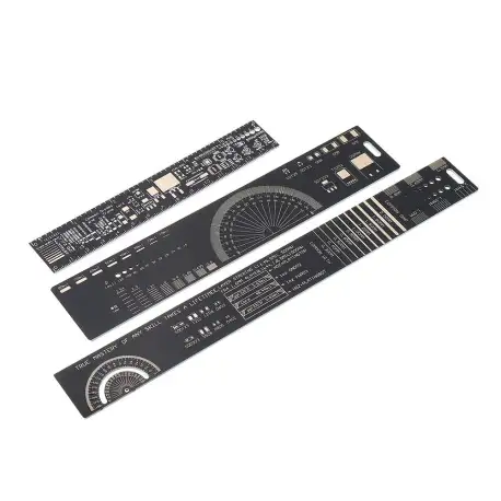 1Set 15cm 20cm 25cm Multifunctional PCB Ruler Measuring Tool