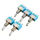5Pcs 125V 6A ON/ON 3 Pin SPDT Toggle Switch With Waterproof