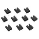 100pcs 2.54mm Jumper Cap Short Circuit Cap Pin Connection Block