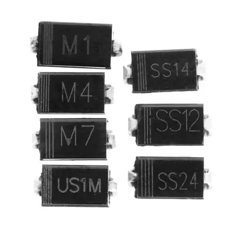 700pcs 7 Values SMD Diode Pack Electronic Components Kit 100pcs