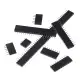 360pcs 4Pin-40Pin 2.54mm Pitch Straight Single Row PCB Board