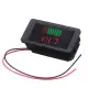 3Pcs Waterproof 12-60V Electric Universal Battery Voltage Meter