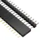 40 Pin 2.54mm Male Female SIL Socket Row Strip PCB Connector