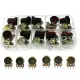 WH148 Potentiometer Kit 15mm B1K 2K 5K 10K 20K 50K 100K 250K
