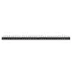 10pcs 40 Pin Single Row 2.54mm Round Female Header Pin