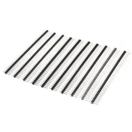 30 Pcs 40 Pin 2.54mm Single Row Male Pin Header Strip For