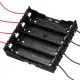 DIY 4 Slot 18650 Battery Holder With 8 Leads