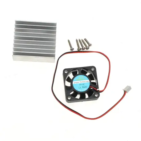 Original Hiland Heat Sink + Cooling Fan + Mounting Screws Kit