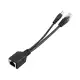 1 Pair POE Adapter Cable Tape Screened POE Switch Cable POE