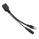 1 Pair POE Adapter Cable Tape Screened POE Switch Cable POE