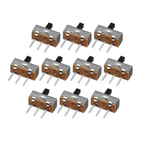 100pcs SS12d00G4 2 Gear 3 Pin Toggle Switch Slide Switch