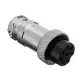 1Set GX16-8 Pin Male And Female Diameter 16mm Wire Panel