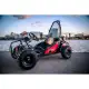 Coleman Powersports 100cc Gas Powered Go Kart - Red and Black