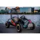 Coleman Powersports 100cc Gas Powered Go Kart - Red and Black