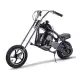 MotoTec 49cc Kids Gas Powered Mini Chopper Black