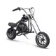 MotoTec 49cc Kids Gas Powered Mini Chopper Black