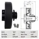 FDJ 3/4" Centrifugal Clutch 12 Tooth with 35 Chain Go Kart