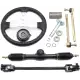 300mm Steering Wheel Kit, Go Kart Steering Wheel Tie Rod Rack