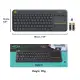 Logitech K400 Plus Wireless Livingroom Keyboard with Touchpad -