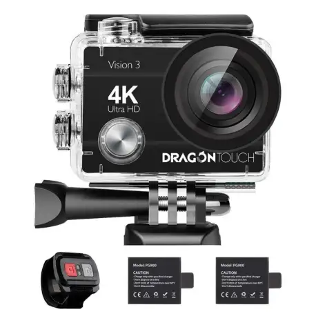 Dragon Touch Vision 3 Waterproof Action Camera