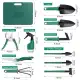 KKmoon Garden Tool Set 10pcs Stainless Steel Garden Tool Kit