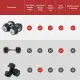 Pure Steel Adjustable Dumbbells Weights Barbell Free Weight 110