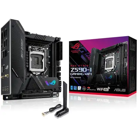 ROG Strix Z590-I Gaming WiFi 6E LGA 1200 Intel 11th - 10th Gen