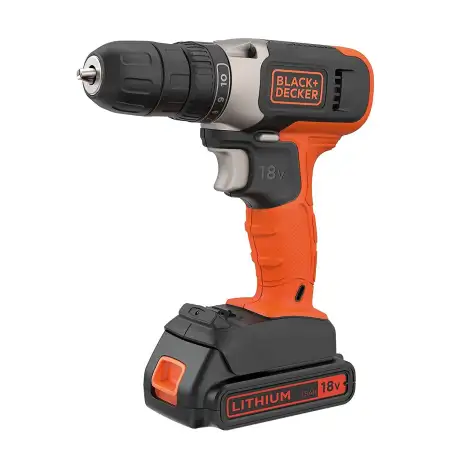 BLACK+DECKER BCD001C1-QW 18V 10mm Cordless Speed Drill Machine