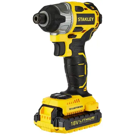 Stanley SBI201D2K 18V 18 watts Brushless Battery-Powered Impact