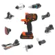 BLACK+DECKER MTSA2-XJ Multi-Evo Sander Attachment (Orange)
