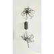 Handmade Spider hooks with wire leader