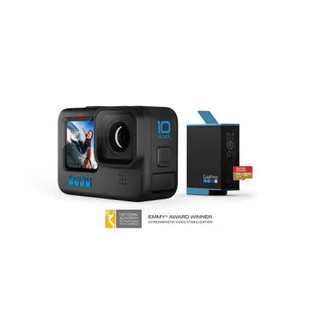 GoPro HERO10 Black 5.3K Video 23MP Action Camera + Accessories