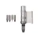 Eastman Steel Crv Bits Impact Driver Set (Silver)
