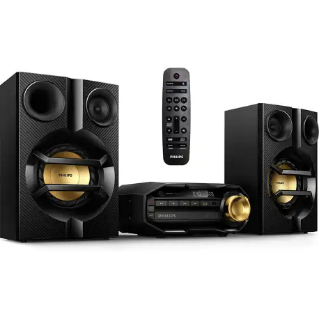 Philips FX10 Bluetooth Stereo System for Home with CD Player