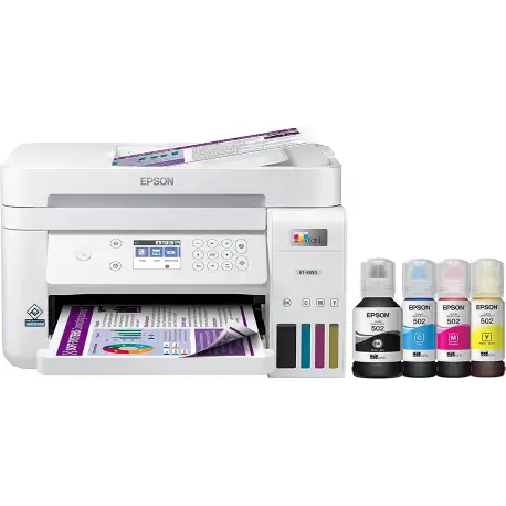 Epson EcoTank ET-3850 Wireless Color All-in-One Cartridge-Free