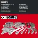 CRAFTSMAN 230PC MECHANICS TOOL SET (CMMT45305)