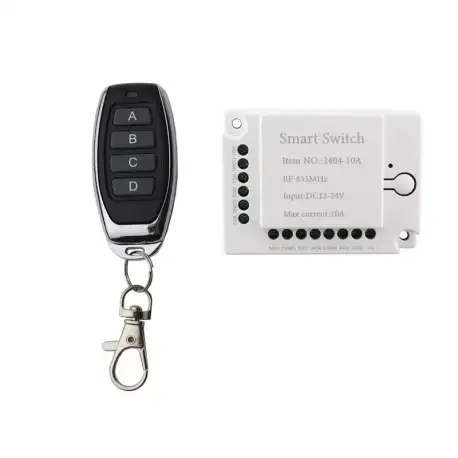 4 Channel 433Mhz Relay Remote Control Module with EV1527