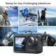 AKASO Brave 7 LE 4K30FPS 20MP WiFi Action Camera with Touch